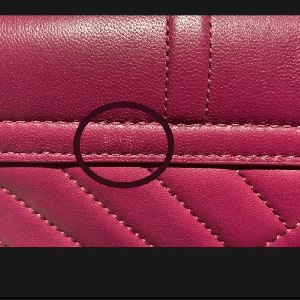 NWT Tory Burch Alexa Convertible Clutch in  Party Fuchsia 🩷 - Picture 15 of 16